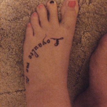 Foot Tattoo